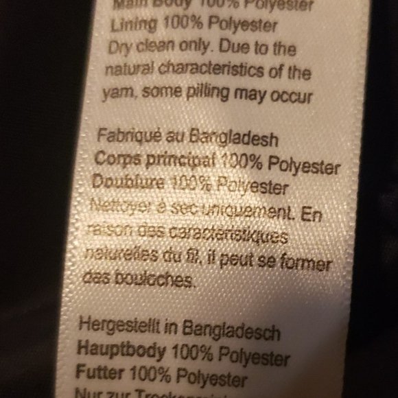 Topshop Brook Longline Petite Women's Coat, Size 4 US - Blue - Picture 6 of 6